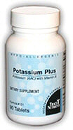 Trace Elements Potassium Plus II 90 Tabs